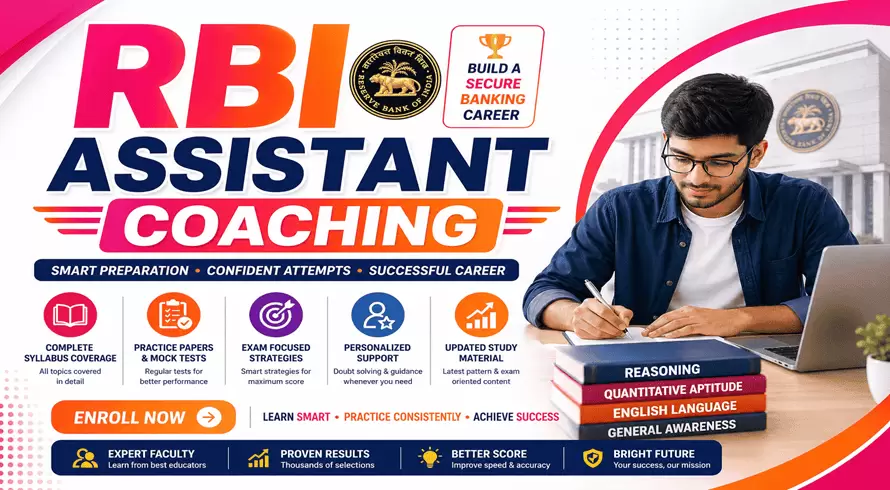 RBI Assistant exam preparation classes in Nangloi for banking aspirants