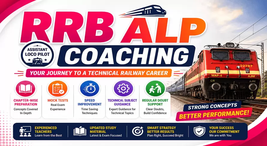 RRB ALP exam preparation classes in Nangloi for railway aspirants