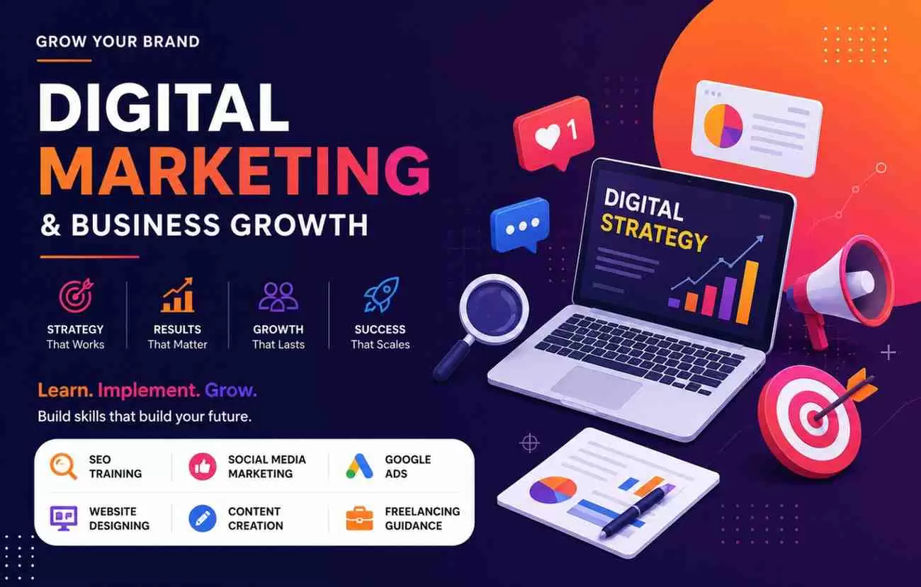 Digital Marketing Course in Nangloi Delhi training at BS Coaching Centre
