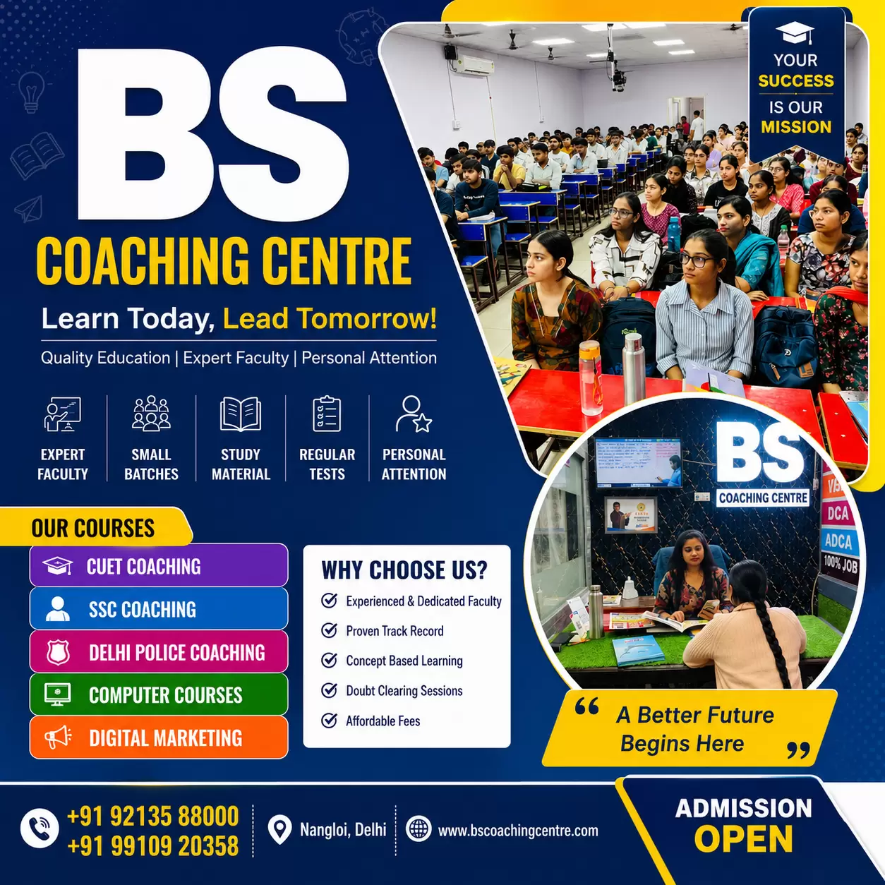 BS Coaching Centre government exam coaching and computer courses